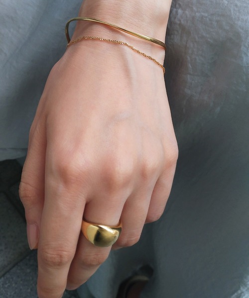 「NOIR DE POUPEE」 バングル FREE ゴールド レディース_画像5