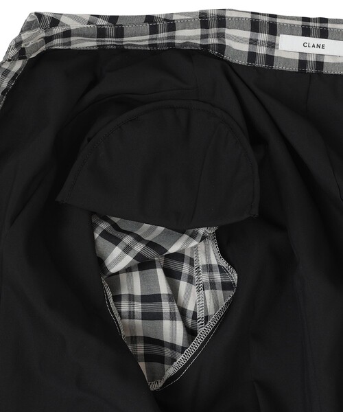 CLANE（クラネ） シャツワンピース 「CLANE/クラネ」UP POCKET CHECK