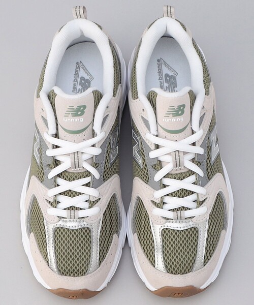 「FREAK'S STORE」 ローカットスニーカー 23.5cm グレー レディース_画像4