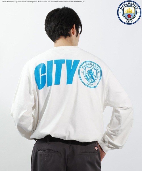 BAYFLOW（ベイフロー） tシャツ 「マンチェスター・シティFC」ロゴ