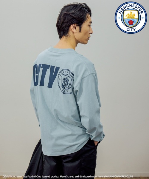 BAYFLOW（ベイフロー） tシャツ 「マンチェスター・シティFC」ロゴ