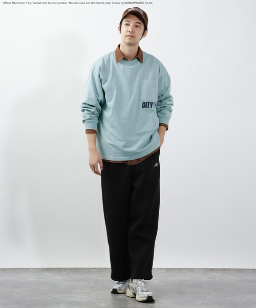 BAYFLOW（ベイフロー） tシャツ 「マンチェスター・シティFC」ロゴ