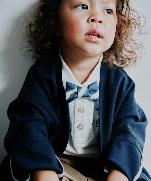 新品　マウンテン　紺　ジャケットのみ　moun ten. canapa IENA ENFANT（イエナアンファン） ノーカラージャケット アウター