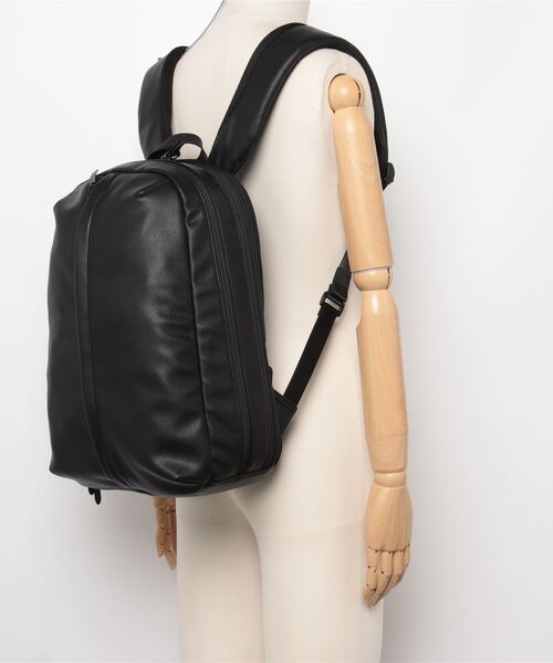 未使用級✨UNITED ARROWS AGS DAILY リュック レザー 黒 UNITED ARROWS（ユナイテッドアローズ） デイバック リュック AGS