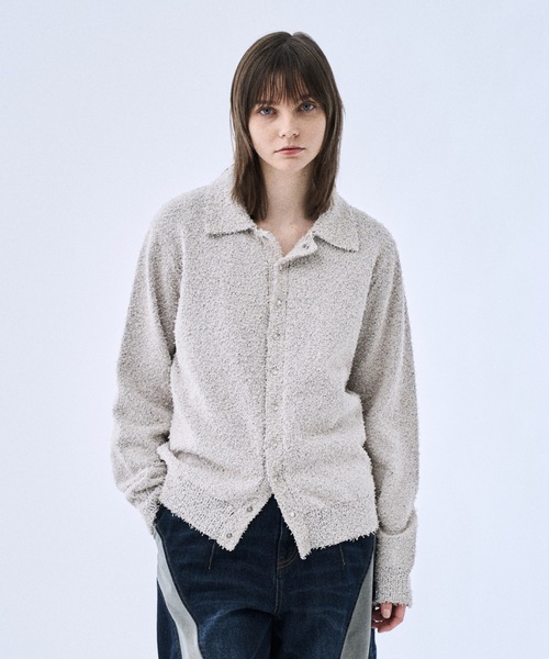PHILTHEORY シャツ Mulch snap knit shirts / マルチスナップニット