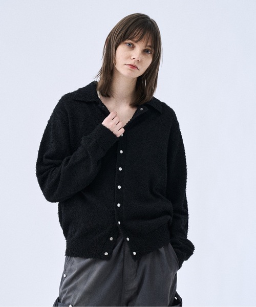 PHILTHEORY シャツ Mulch snap knit shirts / マルチスナップニット