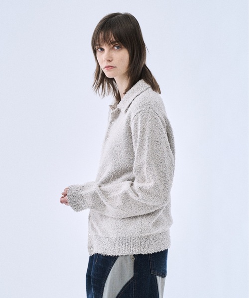 PHILTHEORY シャツ Mulch snap knit shirts / マルチスナップニット 