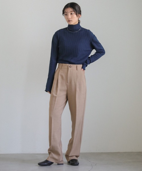 「select MOCA」 長袖ニット FREE ブラック レディース_画像5