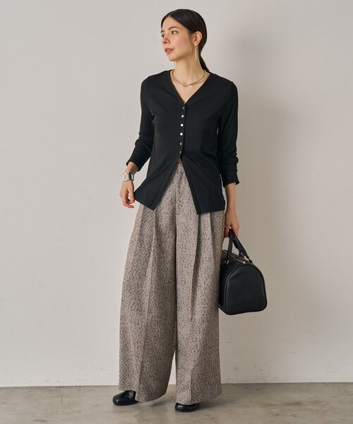 「LOUNGEDRESS」 カーディガン FREE ブラック レディース_画像4