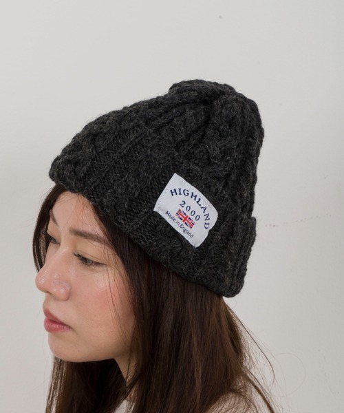「HIGHLAND 2000」 ニットキャップ FREE ライトベージュ レディース_画像6