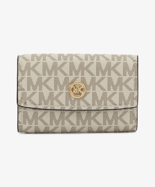キーケース MK POP CHARM ジップ キーケース エクストラスモール - MKシグネチャー