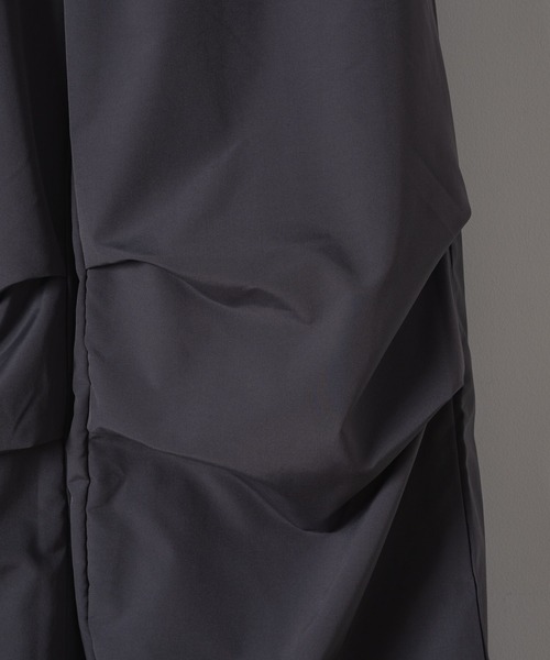 「Casper John」 イージーパンツ LARGE チャコールグレー メンズ_画像6