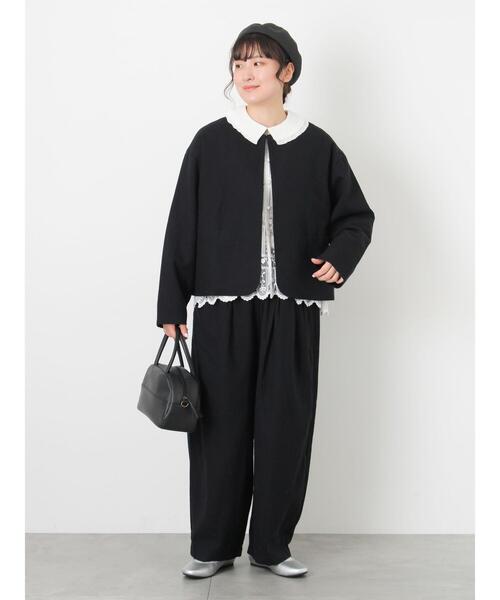 Samansa Mos2（サマンサモスモス） ジャケット ノーカラージャケット