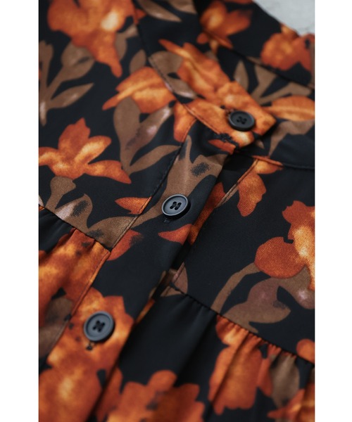 「CAWAII」 長袖ワンピース FREE ブラック レディース_画像4