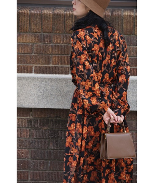 「CAWAII」 長袖ワンピース FREE ブラック レディース_画像9