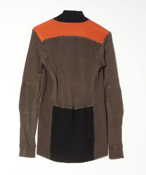 fridge tシャツ 「ACLIMA」アクリマ WOOLNET HYBRID MOCK NECK メンズ