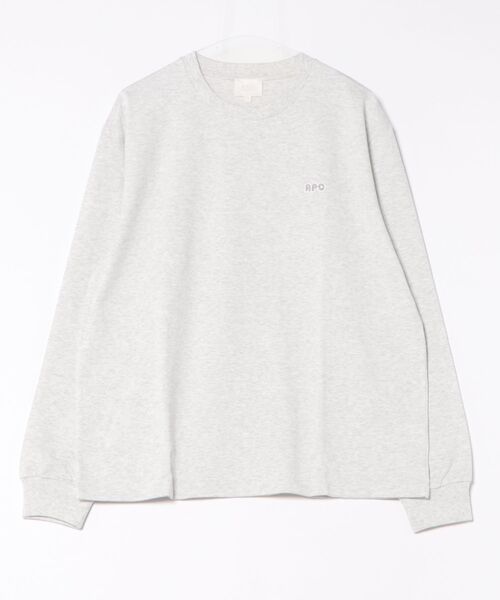 【新品未使用‼️】APC406 ロゴパッチ付長袖Tシャツ 406 ロゴパッチ付長袖Tシャツ｜HOMME NEW｜A.P.C. | アーペーセー日本