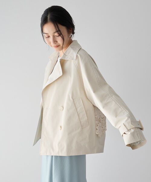 【お値下げ可】【形が綺麗】YAECA トレンチコート YECCA VECCA（イェッカヴェッカ） トレンチコート コート 入学式