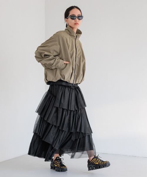 HEREIAM ブルゾン アウター 「HEREIAM」タックバルーンブルゾン