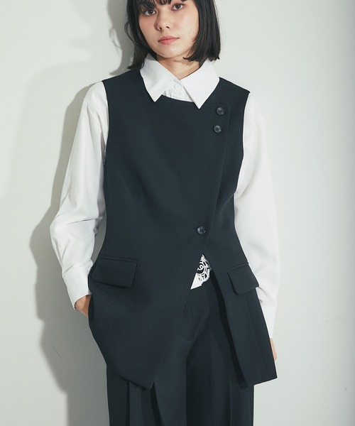 「SMILE ORCHID」 ベスト M ブラウン レディース_画像4