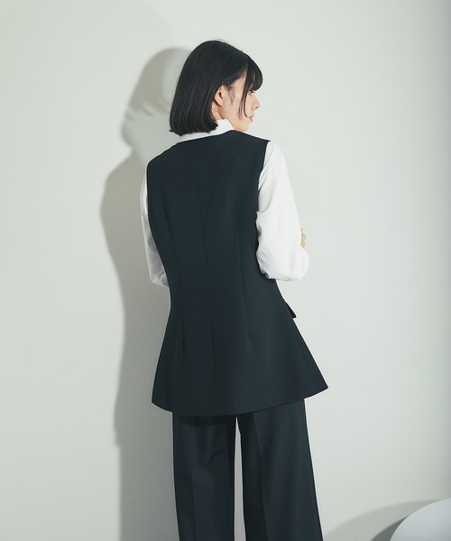 「SMILE ORCHID」 ベスト M ブラウン レディース_画像7