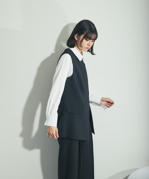 「SMILE ORCHID」 ベスト M ブラウン レディース_画像8