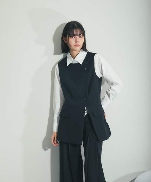 「SMILE ORCHID」 ベスト M ブラウン レディース_画像9