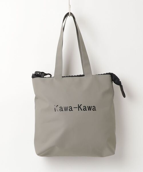 Kawa-Kawa（カワカワ） トートバッグ - グレー レディース : ZOZOTOWN 