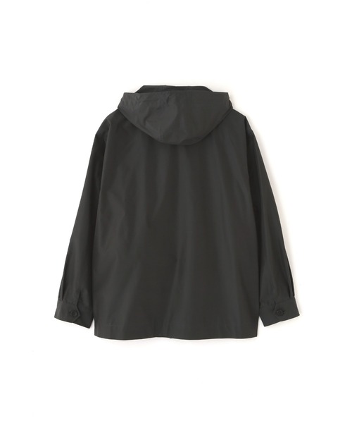 MARGARET HOWELL フード ブルゾン 撥水コットン 墨黒 紺 COTTON NYLON PLAINWEAVE BLOUSON | MARGARET HOWELL（マーガレット