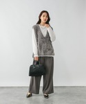 「GLOBAL WORK」 ニットベスト ME...の詳細画像2