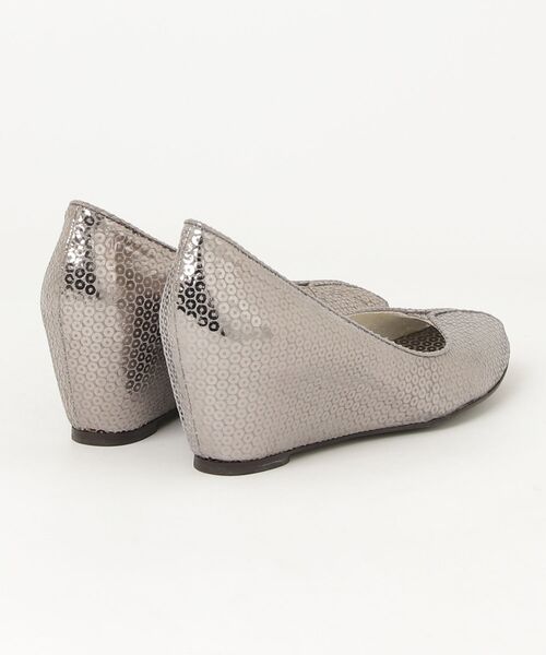 「tsumori chisato WALK」 フラットパンプス 23cm グレー レディース_画像2