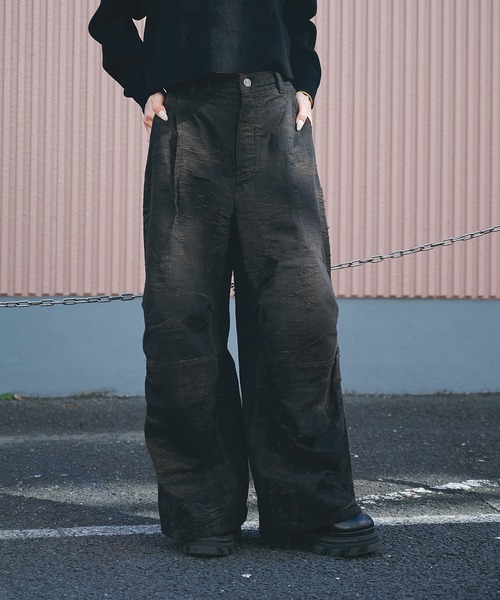 ジーンズ デニム デニムパンツ 別注 DESIGN TROUSERS レディースの画像