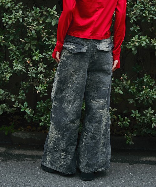 ジーンズ デニム デニムパンツ 別注 DESIGN TROUSERS レディースの画像