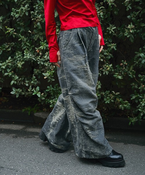 ジーンズ デニム デニムパンツ 別注 DESIGN TROUSERS レディースの画像