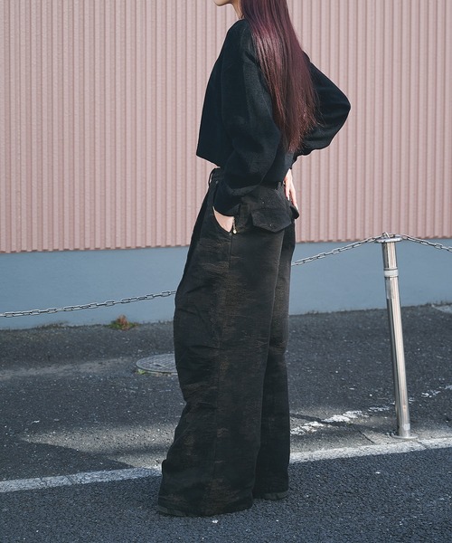 ジーンズ デニム デニムパンツ 別注 DESIGN TROUSERS レディースの画像