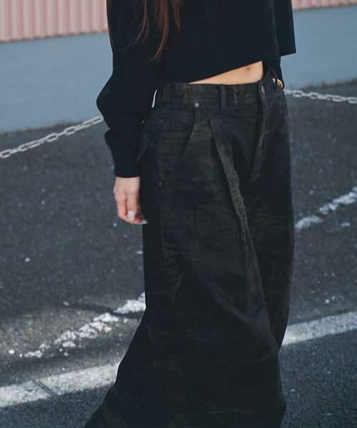 ジーンズ デニム デニムパンツ 別注 DESIGN TROUSERS レディースの画像