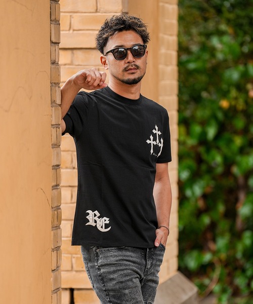 adamsJUGGLER（アダムスジャグラー） tシャツ RTEG クロスパッチティー