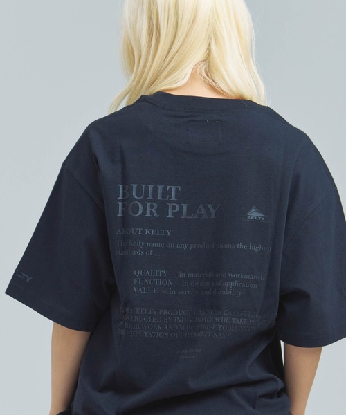 KELTY（ケルティ） tシャツ KELTY URBAN LETTERED S/S T-SHIRT メンズ