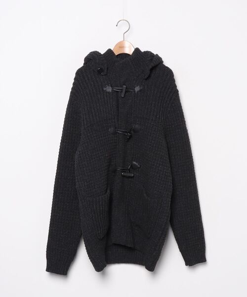「EMPORIO ARMANI」 ニットカーディガン 46 ブラック メンズ