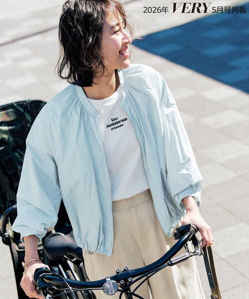 uvカット ワイドパンツ パンツ 「セットアップ着用可」TENNEN TOUCH タックワイドパンツ レディースの画像