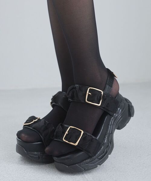 MAJESTIC LEGON（マジェスティックレゴン） 厚底 サンダル ジェリー