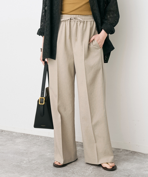 Spick＆Span（スピック アンド スパン） パンツ PEウォッシャブル