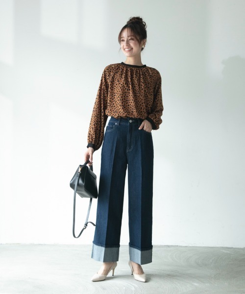 「M.deux」 長袖ブラウス MEDIUM オフホワイト レディース_画像5