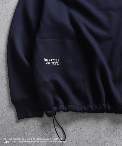 「Reebok」 スウェットカットソー MEDIUM ネイビー レディース_画像2