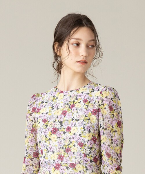 「LOULOU WILLOUGHBY」 長袖ワンピース 2 グリーン レディース_画像5