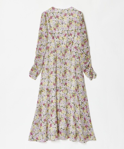 「LOULOU WILLOUGHBY」 長袖ワンピース 2 グリーン レディース_画像7