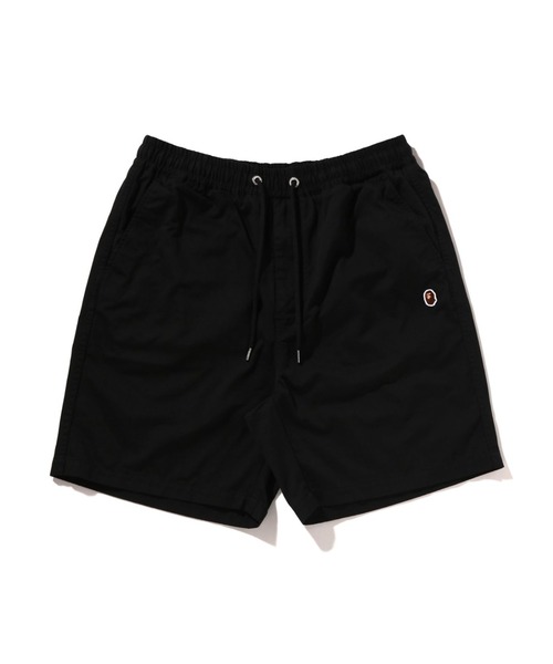 APE エイプ ハーフパンツ メンズ A BATHING APE（アベイシングエイプ） パンツ ONE POINT ELASTICATED