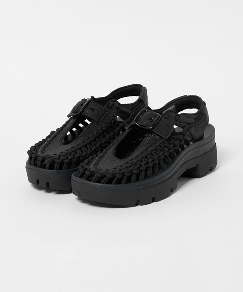 サンダル 「KEEN」UNEEK プラットフォーム メリージェーン サンダル レディースの画像
