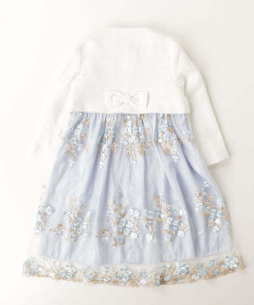 「Catherine Cottage」 「KIDS」コンビワンピース 120 ブルー キッズ_画像2