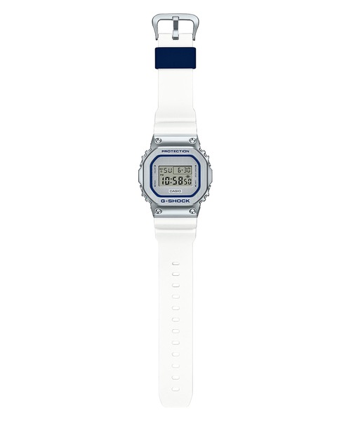 G-SHOCK 「G-SHOCK」 デジタル腕時計 FREE シルバー×ブルー メンズ